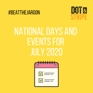 Read more about the article National Days and Events for July 2020