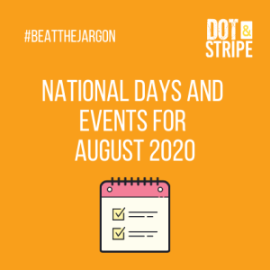 Read more about the article National Days and Events for August 2020