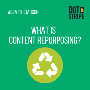 Read more about the article Beat the jargon- What is content repurposing?