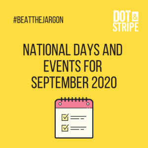 Read more about the article National Days and Events for September 2020