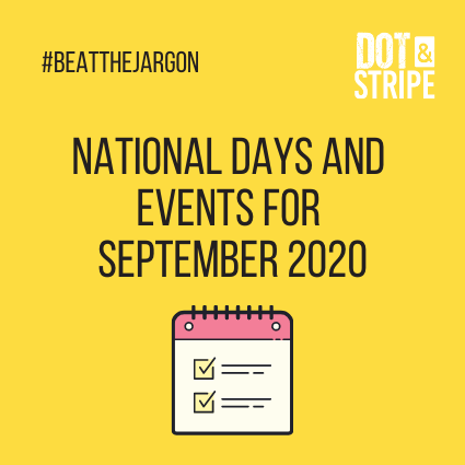 Read more about the article National Days and Events for September 2020